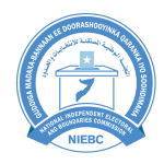 Goobaha Codbixinta doorashada Galmudug oo la shaaciyay