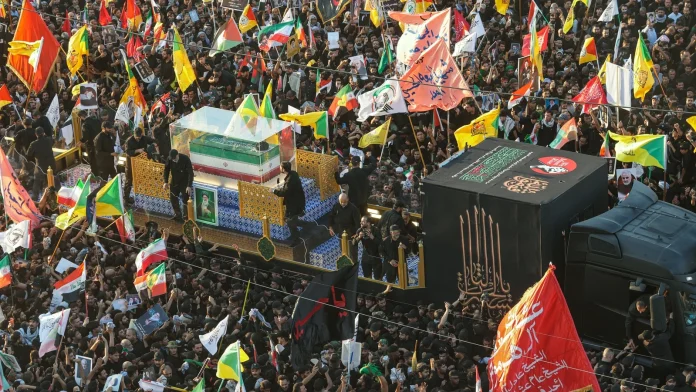 Iraq hosts funeral processions for Iran's Khamenei