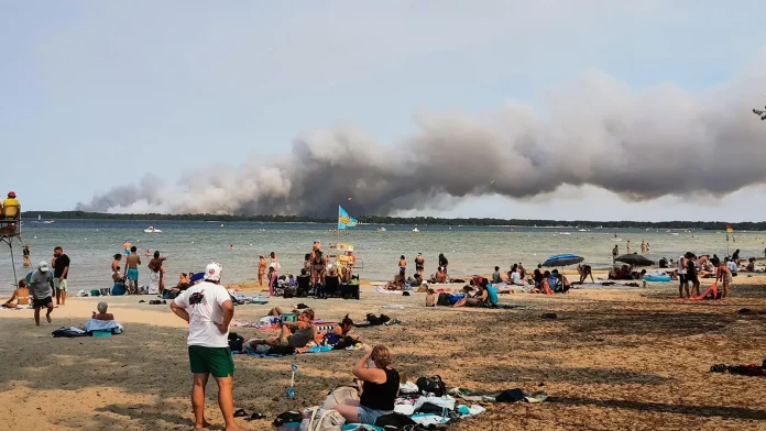 Irish author shares terror of French wildfire ordeal