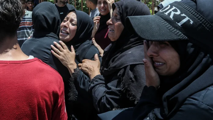 Israeli airstrikes in Gaza kill two people, medics report Israeli strikes kill two people in Gaza, medics say
