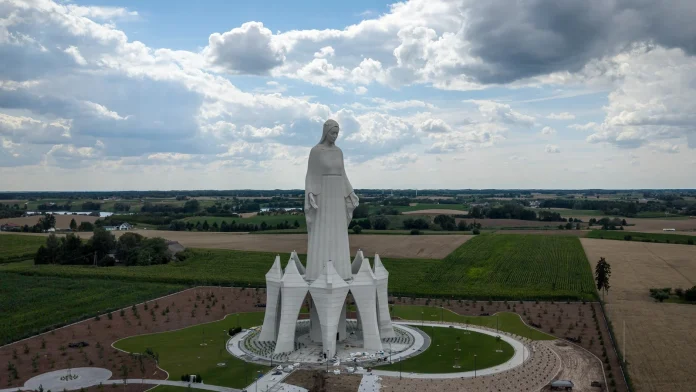 Polish village puts faith in Europe's tallest Mary statue