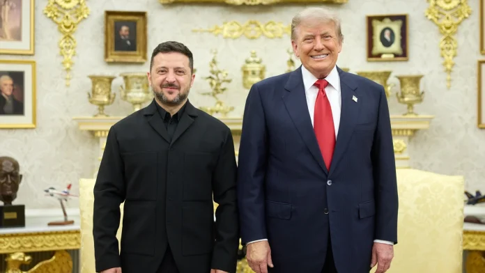 Zelensky hails 'good' Trump talks on Patriot air defences