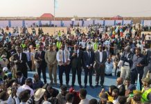 Musharaxa Hogaamiyaha Galmudug Liibaan Axmed oo si weyn loogu soo dhaweeyay Dhuusamareeb
