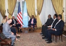 Wasiirka Arrimaha Dibbada Soomaaliya oo la kulmay Lataliyaha Trump