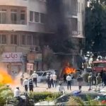 Qaraxyo laga maqlay Dimishiq meel ku dhow hotel uu degenaa Macron