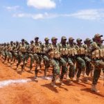 Madaxweyne Xasan Sheekh oo tababar u soo xirey ciidamo ka tirsan Xoogga Dalka