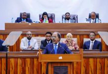 Madaxweyne Xasan oo furay kalfadhiga 8aad ee Baarlamaanka Soomaaliya