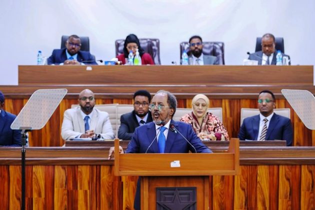 Madaxweyne Xasan oo furay kalfadhiga 8aad ee Baarlamaanka Soomaaliya