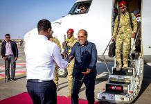 Madaxweyne Xasan Sheekh oo gaaray Dhuusamareeb