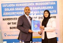 Guddoomiyaha cusub ee Baarlamaanka oo si rasmi ah xilka ula wareegay