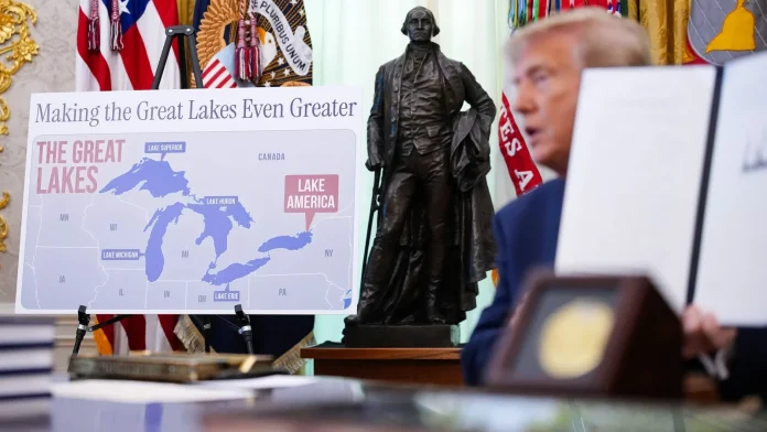 Carney says Lake Ontario will not become 'Lake America'