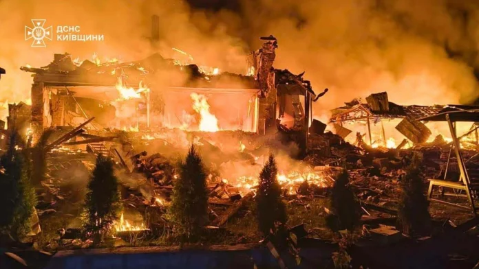 Child and Three Others Die in Russian Strikes on Kyiv Child among four killed in Russian strikes on Kyiv region