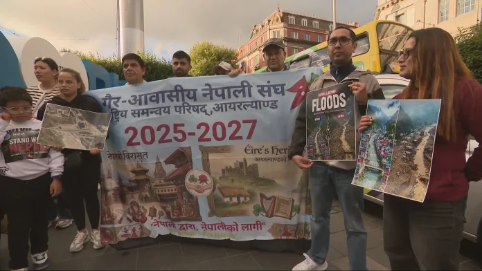 Nepali Community Hosts Vigil Honoring Victims of Devastating Floods Vigil held by Nepalese community for flood victims