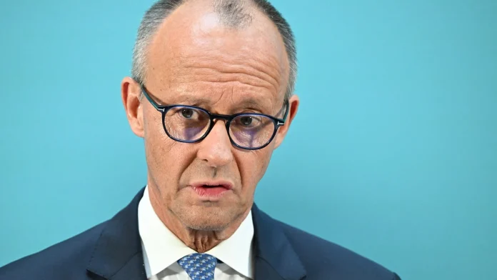Russia-linked group accused of spreading fake video of Merz resigning Russia-linked group blamed for fake Merz resignation clip