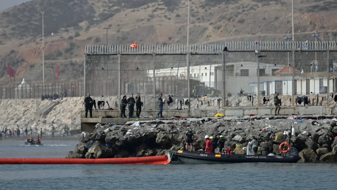 Spain Reports Overnight Halt in Migrant Crossings Into Ceuta Spain says migrant crossings into Ceuta stopped overnight
