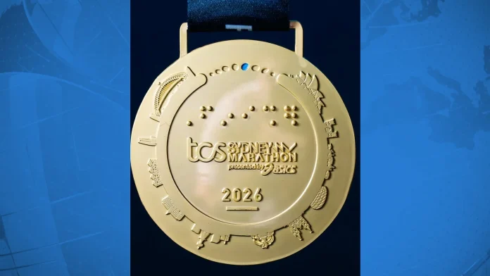 Sydney Marathon reveals medal design featuring the wrong stadium venue Sydney marathon unveils medal with wrong stadium