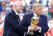 Trump calls replacing FIFA chief Gianni Infantino a “terrible mistake” 'Terrible mistake' to replace FIFA's Infantino - Trump