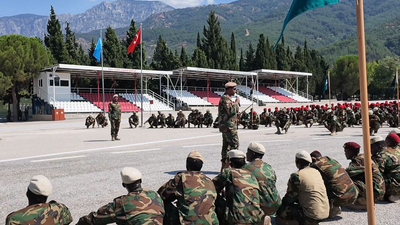 Ciidamo Soomaali ah oo tababar loogu soo xirey dalka Turkiga