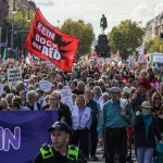 About 150,000 rally across Germany to protest far-right AfD Around 150,000 protest against far-right AfD in Germany