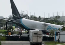 At least five killed as Amazon cargo plane crashes in the US At least five dead after Amazon cargo plane crashes in US