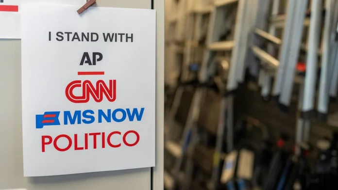 CNN Journalists Barred From Traveling Aboard Trump’s Air Force One CNN reporters blocked from Trump Air Force One trip