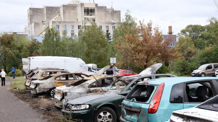 Russian drone strike in Kyiv kills child and wounds seven Russian drone kills child, injures seven in Kyiv
