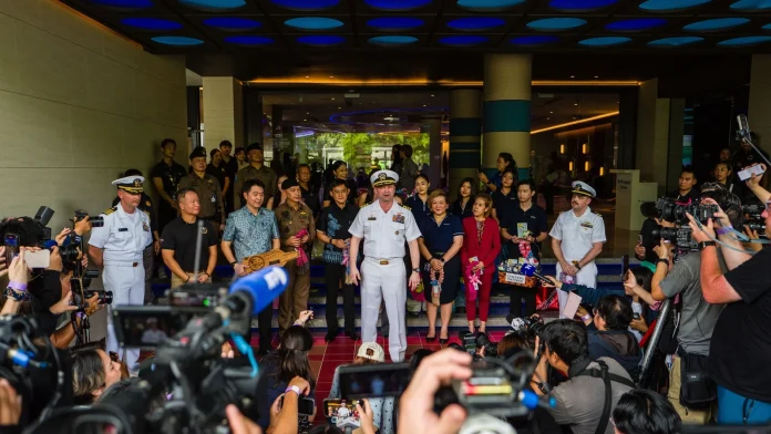 Thailand Greets 5,000 U.S. Sailors After Months-Long Deployment at Sea