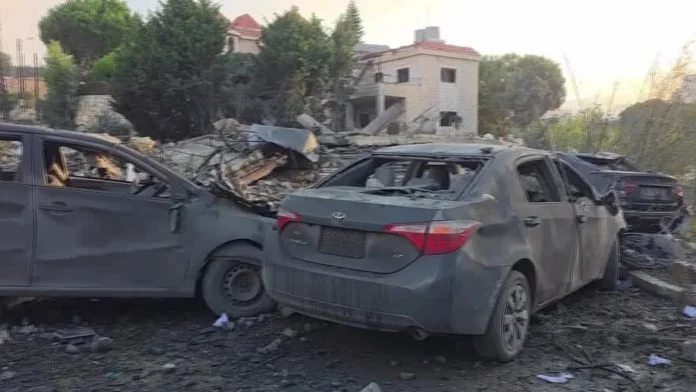 Two infants among 11 killed as Israel again hits Lebanon