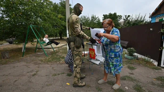 Voting Begins in Tightly Controlled Russian Election Process Voting under way in controlled Russian election