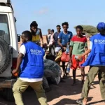 Inku dhow 140 ruux oo ku dhintey doon ku degtey xeebaha Jabuuti