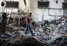 Five Dead After Israeli Airstrike Hits Gaza Apartment Building Five killed in Israeli strike on Gaza apartment building