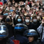 France Halts Stun Grenade Use After Student Injured in Incident France suspends stun grenades after student injury