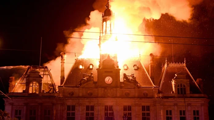 France Shaken by Nationwide Riots, Fires, and Widespread Looting France rocked by nationwide clashes, blazes and looting