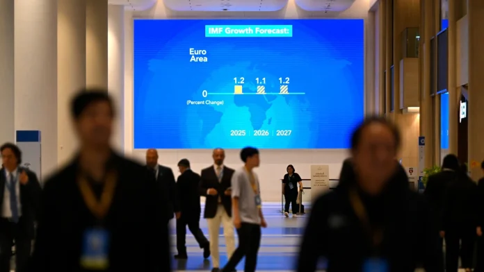 IMF cautions that AI poses heightened risks to the global IMF warns of 'elevated' AI risk to world financial system