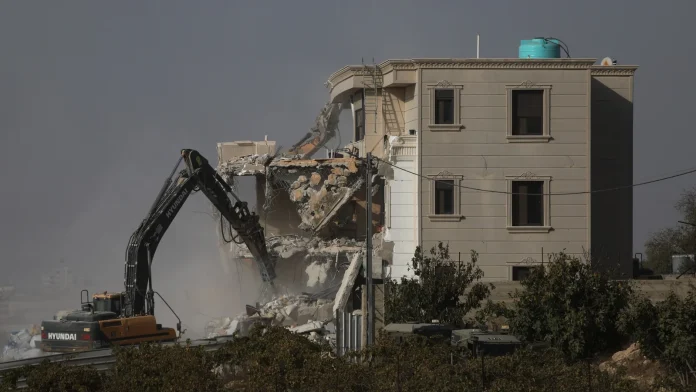 Israel Razes West Bank Homes Following Deadly Attack Israel demolishes homes in West Bank after fatal attack