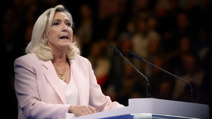 Le Pen pledges to reinstate France’s rule of law if France's Le Pen vows to restore 'rule of law' if elected