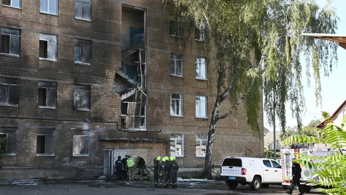 Russian Drone Attack Hits Kyiv School; Students Escape Without Injuries Russian drone strikes Kyiv school, pupils escape unhurt