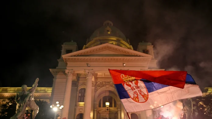 Serbian Students Celebrate Victory in Surprise Snap Election Win Serbia's students jubilant after snap election win
