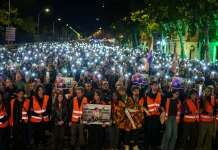 Thousands Rally in Madrid to Pay Tribute to Pensioner Abascal Thousands march in Madrid to honour pensioner Abascal