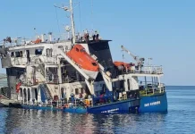 Two killed after Russian drone attack sinks Black Sea grain vessel Two dead as Russian drone sinks grain ship in Black Sea