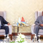 President Hassan Sheikh met with President Isaias Afwerki of the State of Eritrea President Hassan Sheikh met with President Isaias Afwerki of the State of Eritrea
